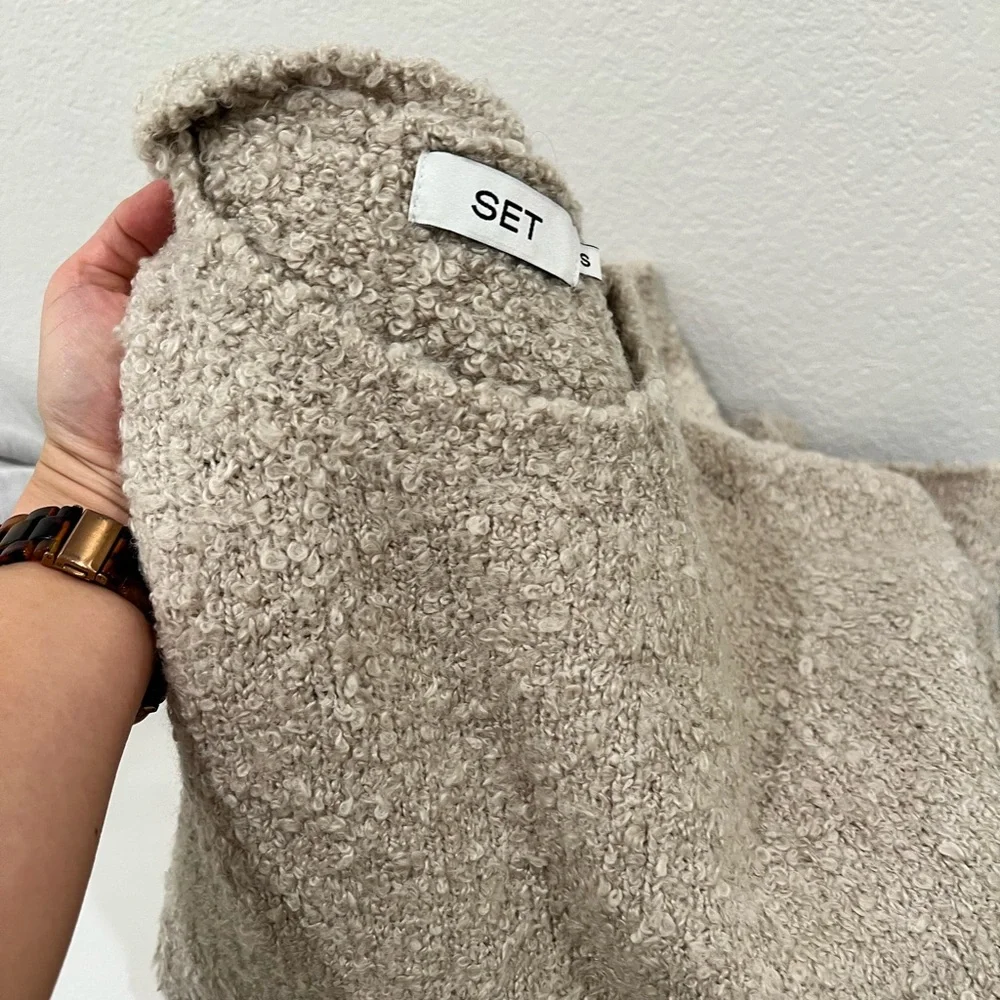 Set active boucle sweater S (new) - Picture 6 of 6